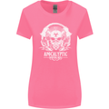 Apocalyptic Survival Skill Skull Gaming Womens Wider Cut T-Shirt Azalea