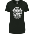 Apocalyptic Survival Skill Skull Gaming Womens Wider Cut T-Shirt Black