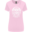 Apocalyptic Survival Skill Skull Gaming Womens Wider Cut T-Shirt Light Pink