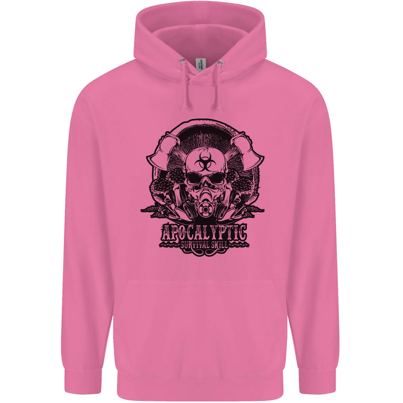 Apocalyptic Survival Skull Gamer Gaming Childrens Kids Hoodie Azalea