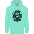 Apocalyptic Survival Skull Gamer Gaming Childrens Kids Hoodie Peppermint