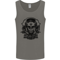 Apocalyptic Survival Skull Gamer Gaming Mens Vest Tank Top Charcoal