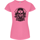 Apocalyptic Survival Skull Gamer Gaming Womens Petite Cut T-Shirt Azalea