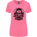 Apocalyptic Survival Skull Gamer Gaming Womens Wider Cut T-Shirt Azalea