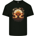 Apocalyptic Time Bomb Climate Change Gothic Kids T-Shirt Childrens Black