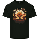 Apocalyptic Time Bomb Climate Change Gothic Kids T-Shirt Childrens Black