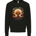 Apocalyptic Time Bomb Climate Change Gothic Mens Sweatshirt Jumper Black