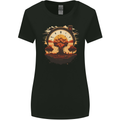 Apocalyptic Time Bomb Climate Change Gothic Womens Wider Cut T-Shirt Black