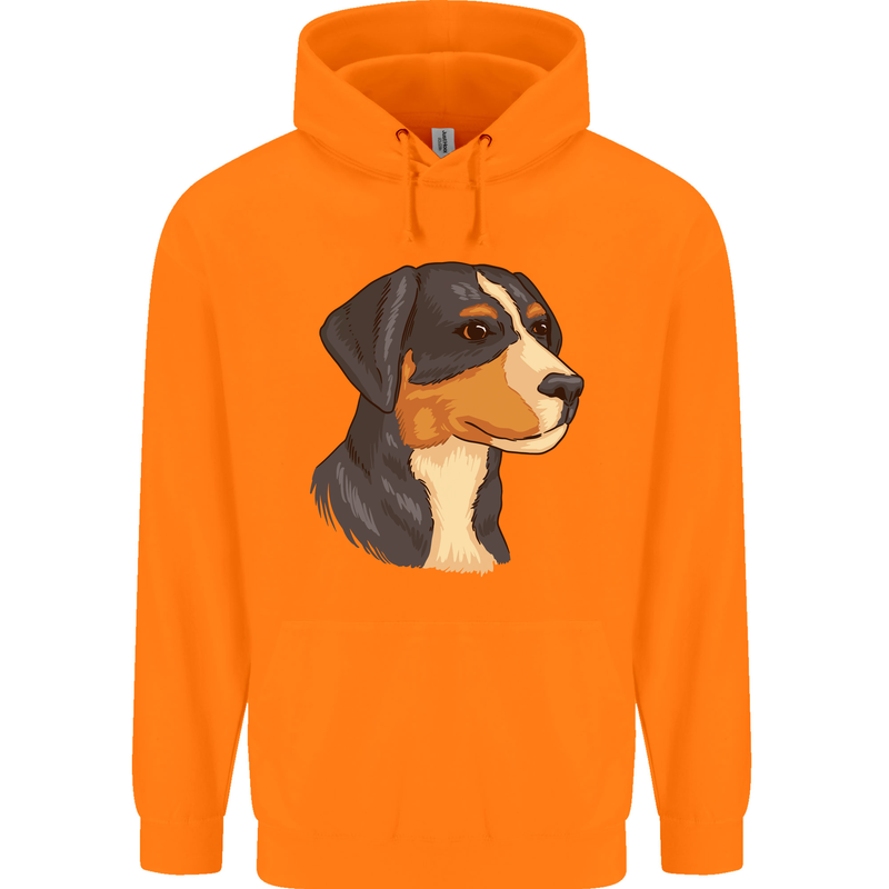 Appenzeller Sennenhund Dog Childrens Kids Hoodie Orange