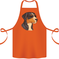 Appenzeller Sennenhund Dog Cotton Apron 100% Organic Orange