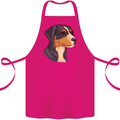 Appenzeller Sennenhund Dog Cotton Apron 100% Organic Pink