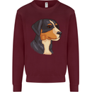 Appenzeller Sennenhund Dog Kids Sweatshirt Jumper Maroon