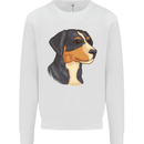 Appenzeller Sennenhund Dog Kids Sweatshirt Jumper White