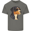 Appenzeller Sennenhund Dog Kids T-Shirt Childrens Charcoal