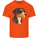 Appenzeller Sennenhund Dog Kids T-Shirt Childrens Orange