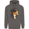 Appenzeller Sennenhund Dog Mens 80% Cotton Hoodie Charcoal