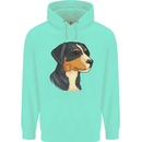Appenzeller Sennenhund Dog Mens 80% Cotton Hoodie Peppermint
