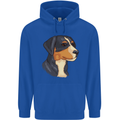 Appenzeller Sennenhund Dog Mens 80% Cotton Hoodie Royal Blue