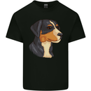 Appenzeller Sennenhund Dog Mens Cotton T-Shirt Tee Top Black