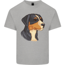 Appenzeller Sennenhund Dog Mens Cotton T-Shirt Tee Top Sports Grey