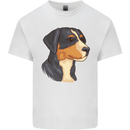 Appenzeller Sennenhund Dog Mens Cotton T-Shirt Tee Top White
