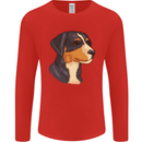 Appenzeller Sennenhund Dog Mens Long Sleeve T-Shirt Red