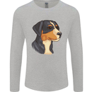 Appenzeller Sennenhund Dog Mens Long Sleeve T-Shirt Sports Grey