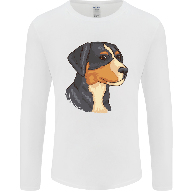 Appenzeller Sennenhund Dog Mens Long Sleeve T-Shirt White