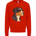 Appenzeller Sennenhund Dog Mens Sweatshirt Jumper Bright Red