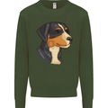 Appenzeller Sennenhund Dog Mens Sweatshirt Jumper Forest Green