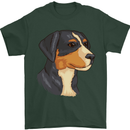 Appenzeller Sennenhund Dog Mens T-Shirt 100% Cotton Forest Green