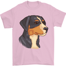 Appenzeller Sennenhund Dog Mens T-Shirt 100% Cotton Light Pink
