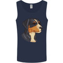 Appenzeller Sennenhund Dog Mens Vest Tank Top Navy Blue