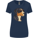Appenzeller Sennenhund Dog Womens Wider Cut T-Shirt Navy Blue