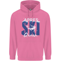 Apres Ski Queen Skiing Winter Sports Childrens Kids Hoodie Azalea