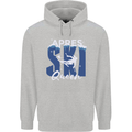 Apres Ski Queen Skiing Winter Sports Childrens Kids Hoodie Sports Grey