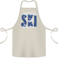 Apres Ski Queen Skiing Winter Sports Cotton Apron 100% Organic Natural