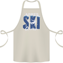 Apres Ski Queen Skiing Winter Sports Cotton Apron 100% Organic Natural