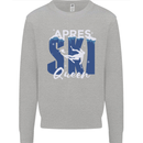 Apres Ski Queen Skiing Winter Sports Kids Sweatshirt Jumper Sports Grey