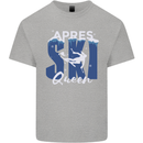 Apres Ski Queen Skiing Winter Sports Kids T-Shirt Childrens Sports Grey