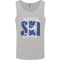 Apres Ski Queen Skiing Winter Sports Mens Vest Tank Top Sports Grey