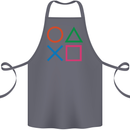 Arcade Game Console Buttons Gaming Gamer Cotton Apron 100% Organic Steel