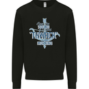 Archery I Love a Good Thwack in the Morning Mens Sweatshirt Jumper Black