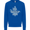 Archery I Love a Good Thwack in the Morning Mens Sweatshirt Jumper Royal Blue