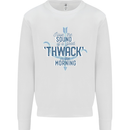 Archery I Love a Good Thwack in the Morning Mens Sweatshirt Jumper White