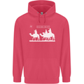 Are We Nearly there Yet? Funny Christmas Childrens Kids Hoodie Heliconia
