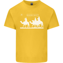 Are We Nearly there Yet? Funny Christmas Kids T-Shirt Childrens Yellow