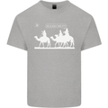 Are We Nearly there Yet? Funny Christmas Mens Cotton T-Shirt Tee Top Sports Grey