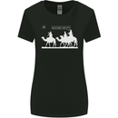 Are We Nearly there Yet? Funny Christmas Womens Wider Cut T-Shirt Black