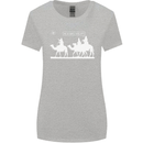 Are We Nearly there Yet? Funny Christmas Womens Wider Cut T-Shirt Sports Grey